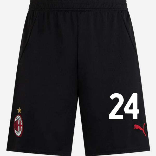 MILAN-HOME-2024-25-SHORTS-24-Alessandro-Florenzi Collection | AC Milan Kits Collection | AC Milan Kits