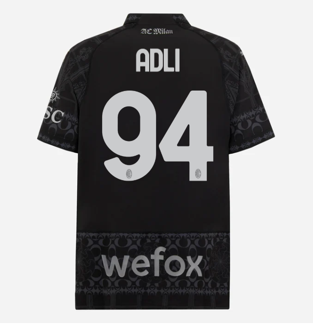 authentic-jersey-ac-milan-x-pleasures-202324-dark-version-94-yacine-adli Collection | AC Milan Kits Collection | AC Milan Kits