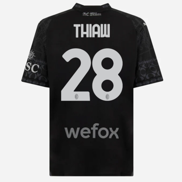 jersey-ac-milan-x-pleasures-202324-dark-version-28-malick-thiaw Collection | AC Milan Kits Collection | AC Milan Kits