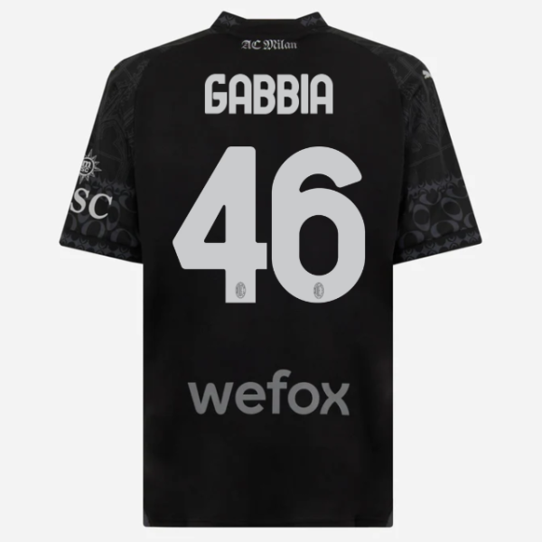 jersey-ac-milan-x-pleasures-202324-dark-version-46-matteo-gabbia Collection | AC Milan Kits Collection | AC Milan Kits