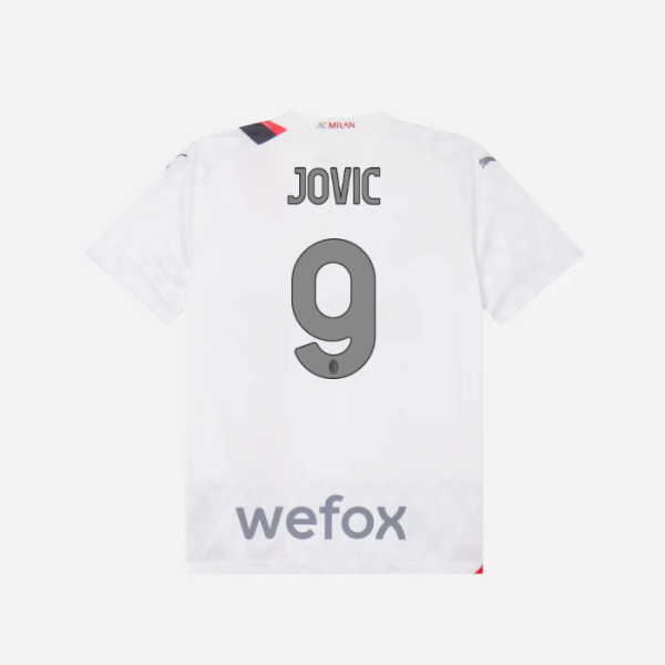 milan-away-202324-kids-jersey-9-luka-jovic Collection | AC Milan Kits Collection | AC Milan Kits