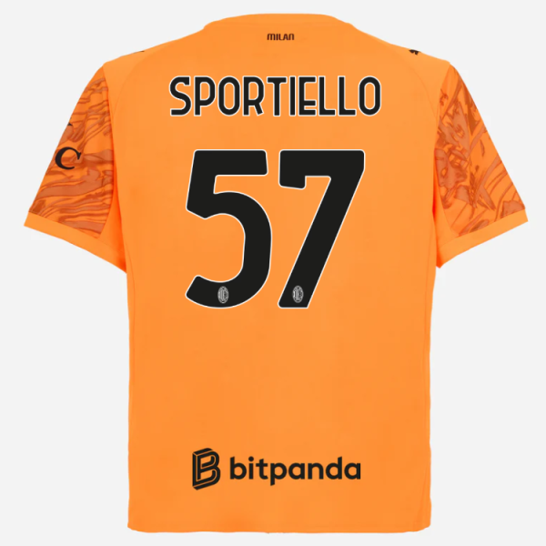 milan goalkeeper away 202526 jersey – 57 marco sportiello Collection | AC Milan Kits Collection | AC Milan Kits