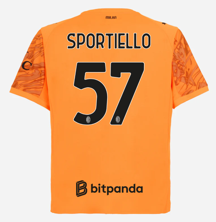 milan goalkeeper away 202526 jersey – 57 marco sportiello Collection | AC Milan Kits Collection | AC Milan Kits