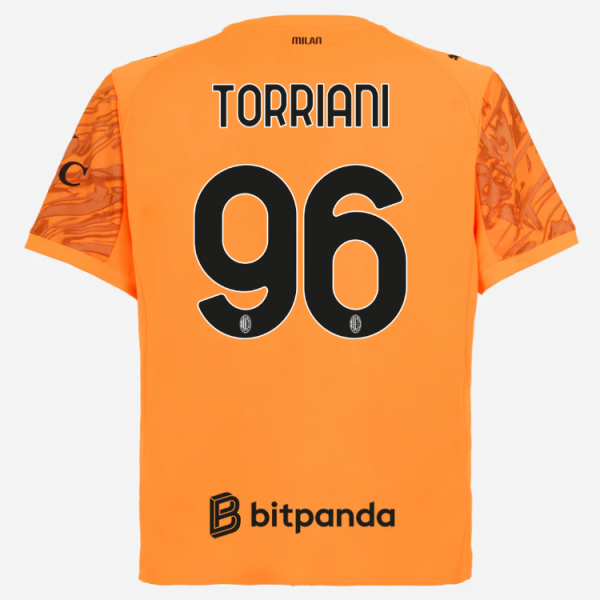 milan goalkeeper away 202526 jersey – 96 lorenzo torriani Collection | AC Milan Kits Collection | AC Milan Kits