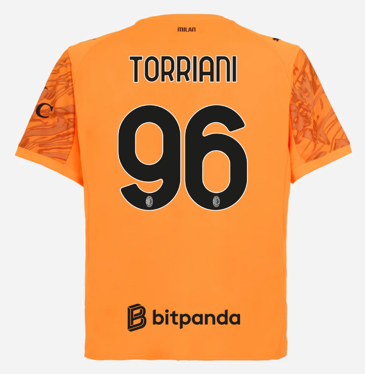 milan goalkeeper away 202526 jersey – 96 lorenzo torriani Collection | AC Milan Kits Collection | AC Milan Kits