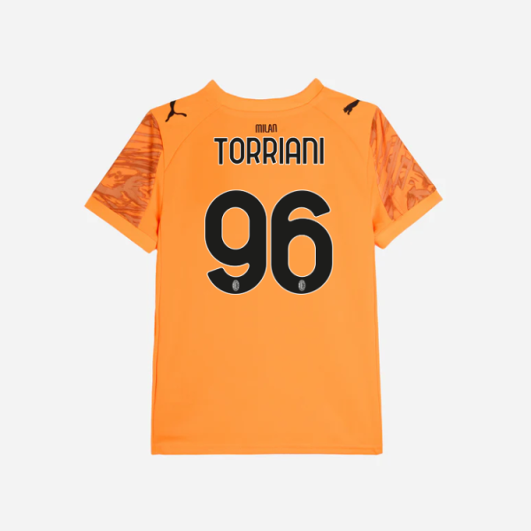 milan goalkeeper away 202526 kids jersey – 96 lorenzo torriani Collection | AC Milan Kits Collection | AC Milan Kits