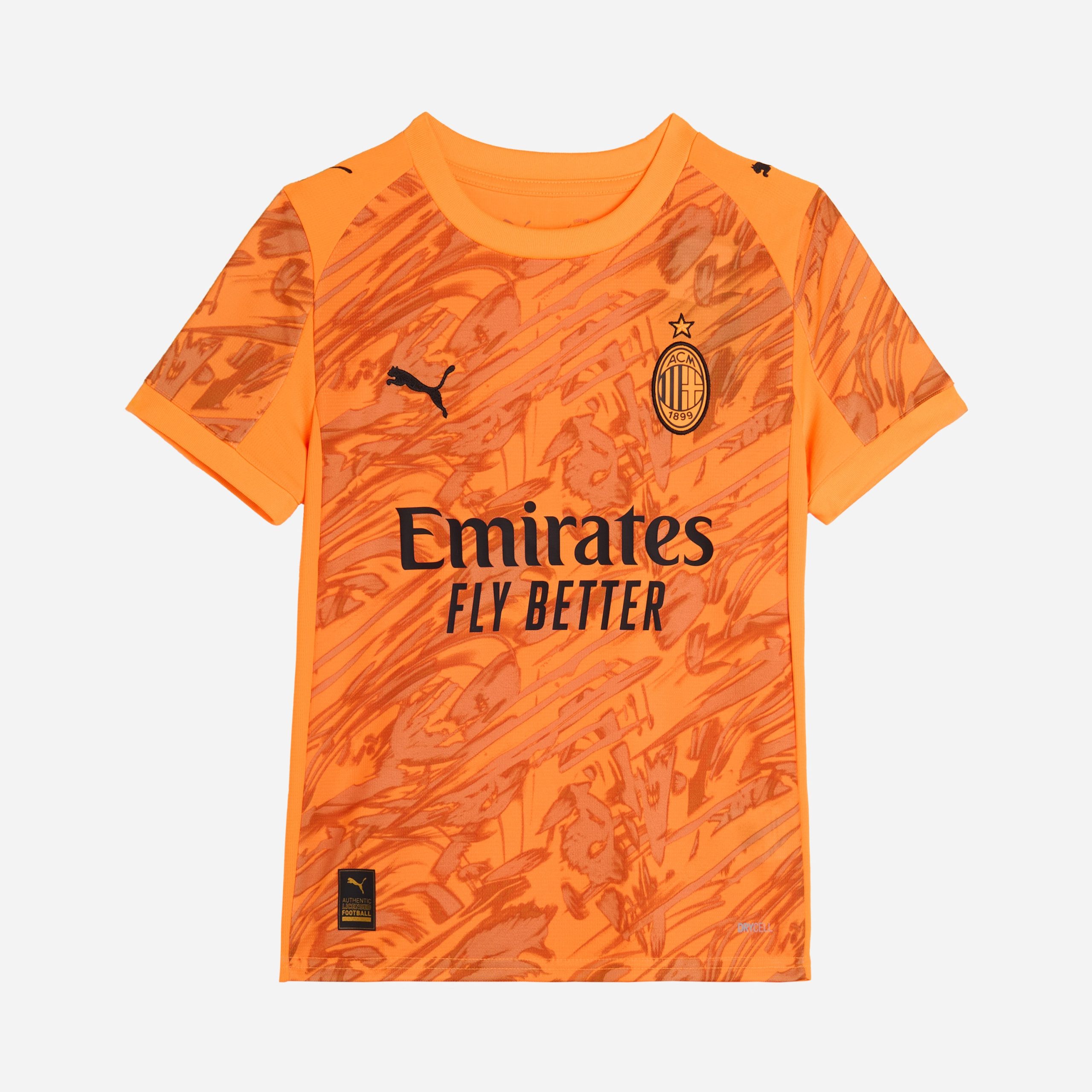 milan goalkeeper away 202526 kids jersey with custom printing Collection | AC Milan Kits Collection | AC Milan Kits