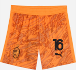 milan goalkeeper away 202526 kidsshorts – 16 mike maignan Collection | AC Milan Kits Collection | AC Milan Kits