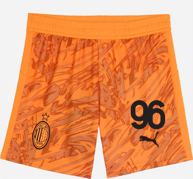 milan goalkeeper away 202526 kidsshorts – 96 lorenzo torriani Collection | AC Milan Kits Collection | AC Milan Kits
