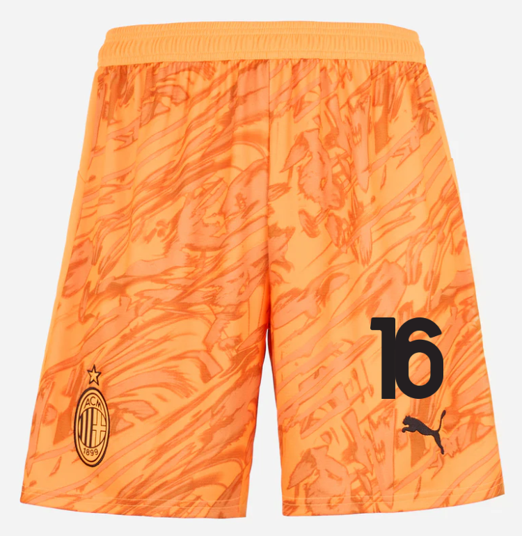 milan goalkeeper away 202526 shorts – 16 mike maignan Collection | AC Milan Kits Collection | AC Milan Kits