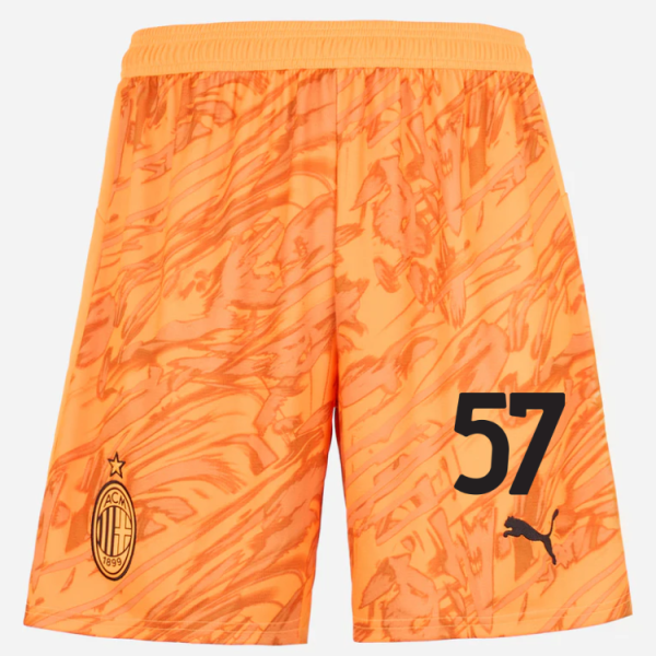 milan goalkeeper away 202526 shorts – 57 marco sportiello Collection | AC Milan Kits Collection | AC Milan Kits