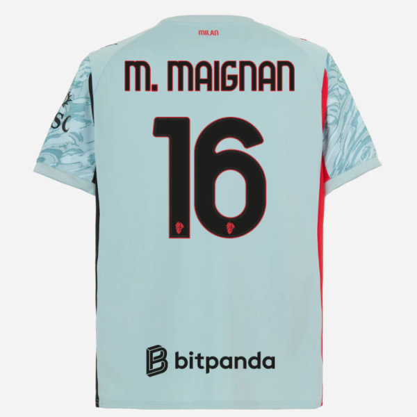 milan goalkeeper home 202526 jersey – 16 mike maignan Collection | AC Milan Kits Collection | AC Milan Kits