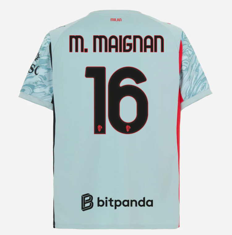 milan goalkeeper home 202526 jersey – 16 mike maignan Collection | AC Milan Kits Collection | AC Milan Kits