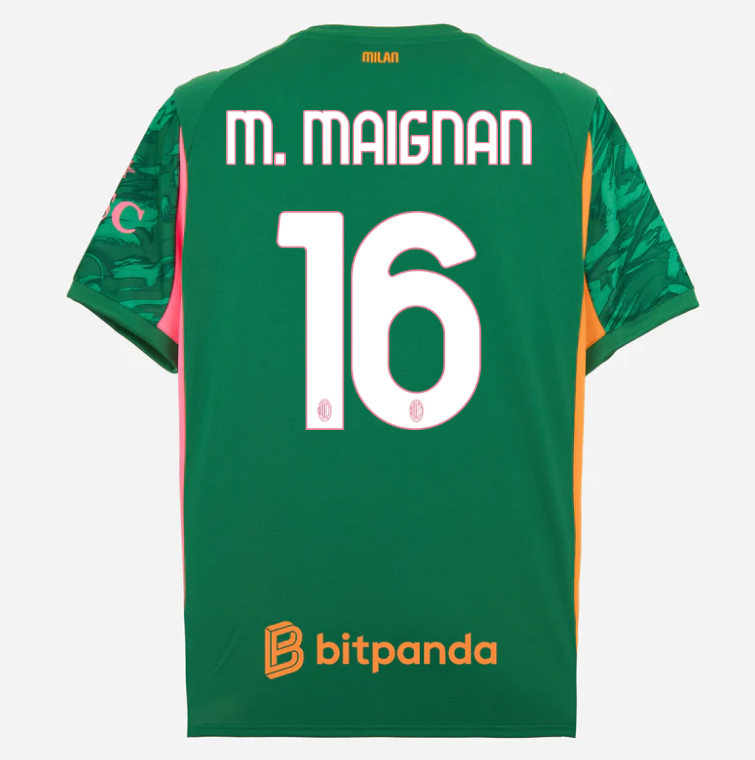 milan goalkeeper third 202526 jersey – 16 mike maignan Collection | AC Milan Kits Collection | AC Milan Kits