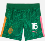 milan goalkeeper third 202526 kidsshorts – 16 mike maignan Collection | AC Milan Kits Collection | AC Milan Kits