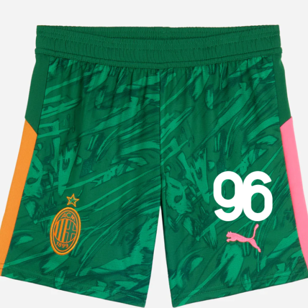 milan goalkeeper third 202526 kidsshorts – 96 lorenzo torriani Collection | AC Milan Kits Collection | AC Milan Kits