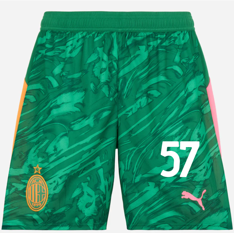 milan goalkeeper third 202526 shorts – 57 marco sportiello Collection | AC Milan Kits Collection | AC Milan Kits