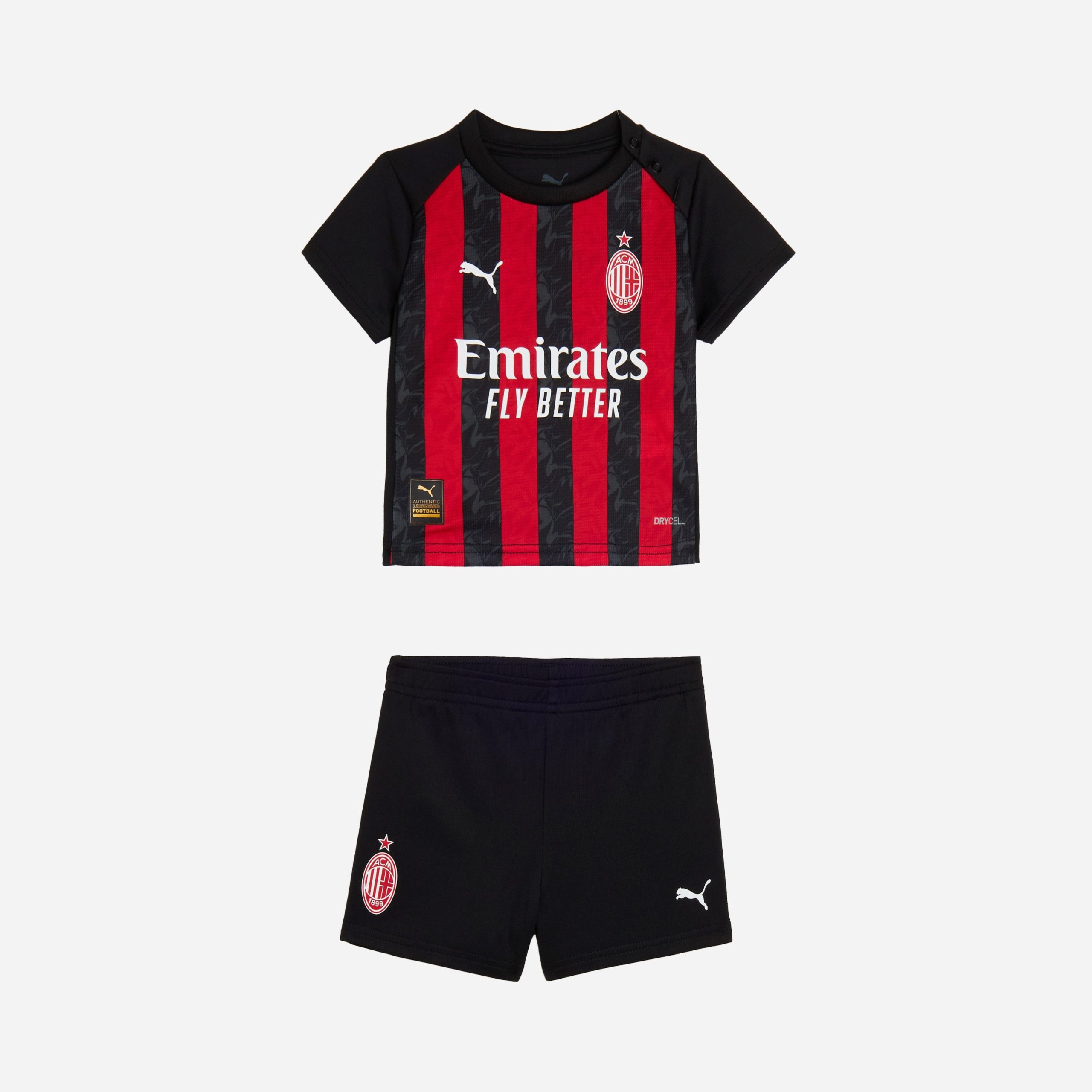 milan home 202526 babykit Collection | AC Milan Kits Collection | AC Milan Kits