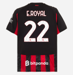 milan home 202526 jersey – 22 emerson royal Collection | AC Milan Kits Collection | AC Milan Kits