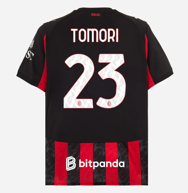 milan home 202526 jersey – 23 fikayo tomori Collection | AC Milan Kits Collection | AC Milan Kits