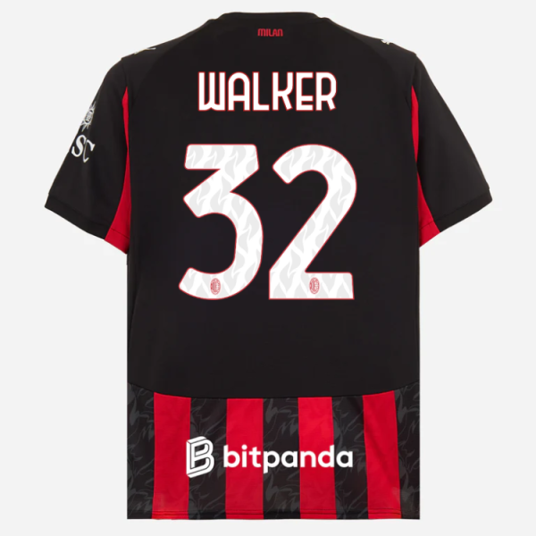 milan home 202526 jersey – 32 kyle walker Collection | AC Milan Kits Collection | AC Milan Kits