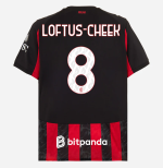 milan home 202526 jersey – 8 ruben loftus-cheek Collection | AC Milan Kits Collection | AC Milan Kits