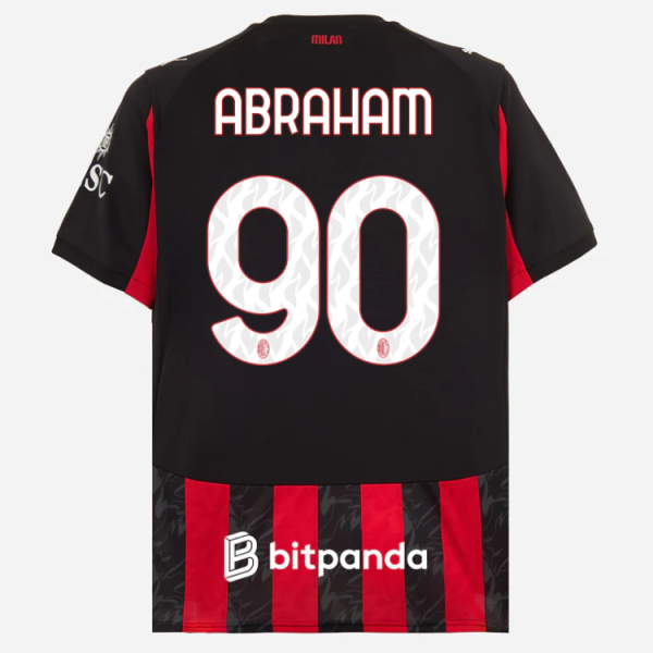 milan home 202526 jersey – 90 tammy abraham Collection | AC Milan Kits Collection | AC Milan Kits