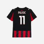 milan home 202526 kids jersey – 11 christian pulisic Collection | AC Milan Kits Collection | AC Milan Kits