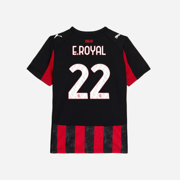 milan home 202526 kids jersey – 22 emerson royal Collection | AC Milan Kits Collection | AC Milan Kits