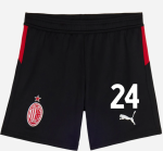 milan home 202526 kids shorts – 24 alessandro florenzi Collection | AC Milan Kits Collection | AC Milan Kits