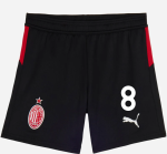 milan home 202526 kids shorts – 8 ruben loftus-cheek Collection | AC Milan Kits Collection | AC Milan Kits