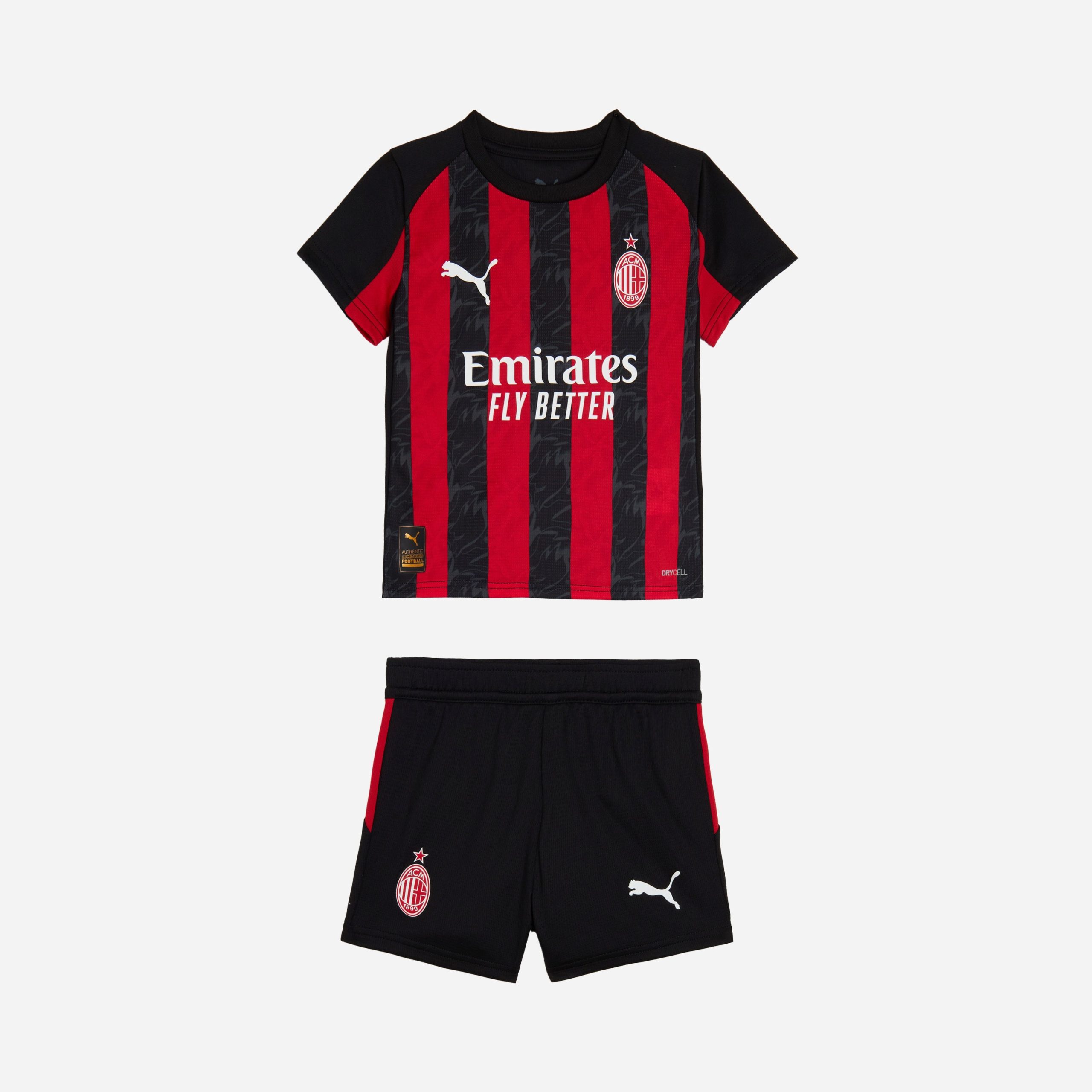 milan home 202526 mini kit Collection | AC Milan Kits Collection | AC Milan Kits