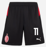 milan home 202526 shorts – 11 christian pulisic Collection | AC Milan Kits Collection | AC Milan Kits