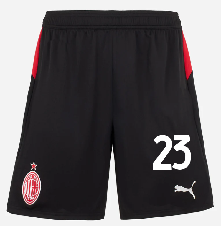 milan home 202526 shorts – 23 fikayo tomori Collection | AC Milan Kits Collection | AC Milan Kits