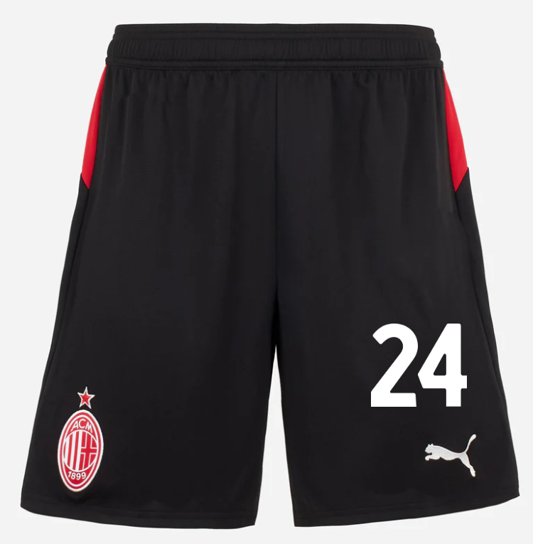 milan home 202526 shorts – 24 alessandro florenzi Collection | AC Milan Kits Collection | AC Milan Kits
