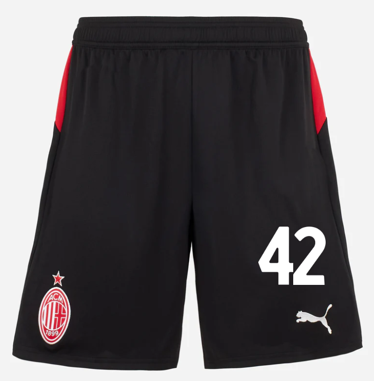 milan home 202526 shorts – 42 filippo terracciano Collection | AC Milan Kits Collection | AC Milan Kits