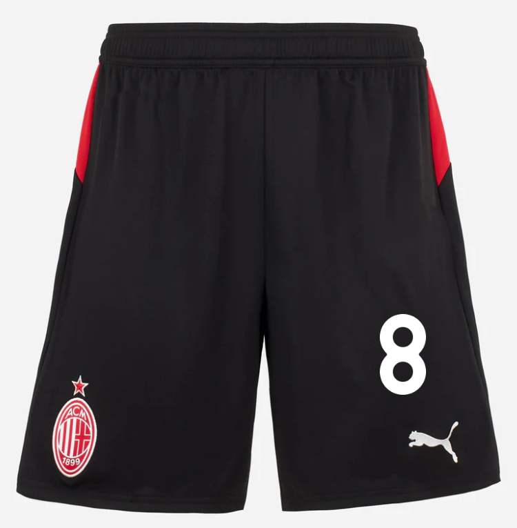 milan home 202526 shorts – 8 ruben loftus-cheek Collection | AC Milan Kits Collection | AC Milan Kits