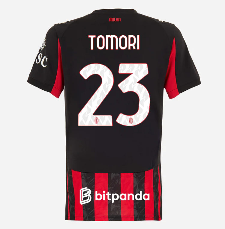 milan home 202526 woman jersey – 23 fikayo tomori Collection | AC Milan Kits Collection | AC Milan Kits