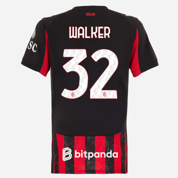 milan home 202526 woman jersey – 32 kyle walker Collection | AC Milan Kits Collection | AC Milan Kits