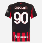 milan home 202526 woman jersey – 90 tammy abraham Collection | AC Milan Kits Collection | AC Milan Kits