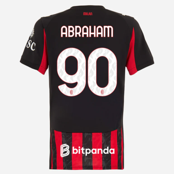 milan home 202526 woman jersey – 90 tammy abraham Collection | AC Milan Kits Collection | AC Milan Kits