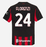 milan home authentic 202526 jersey – 24 alessandro florenzi Collection | AC Milan Kits Collection | AC Milan Kits