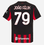 milan home authentic 202526 jersey – 79 joão félix Collection | AC Milan Kits Collection | AC Milan Kits