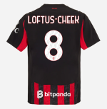 milan home authentic 202526 jersey – 8 ruben loftus-cheek Collection | AC Milan Kits Collection | AC Milan Kits