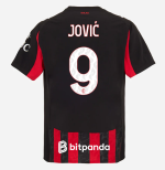 milan home authentic 202526 jersey – 9 luka jović Collection | AC Milan Kits Collection | AC Milan Kits