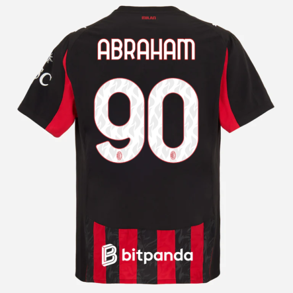 milan home authentic 202526 jersey – 90 tammy abraham Collection | AC Milan Kits Collection | AC Milan Kits