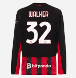 milan long sleeve home 202526 jersey – 32 kyle walker Collection | AC Milan Kits Collection | AC Milan Kits