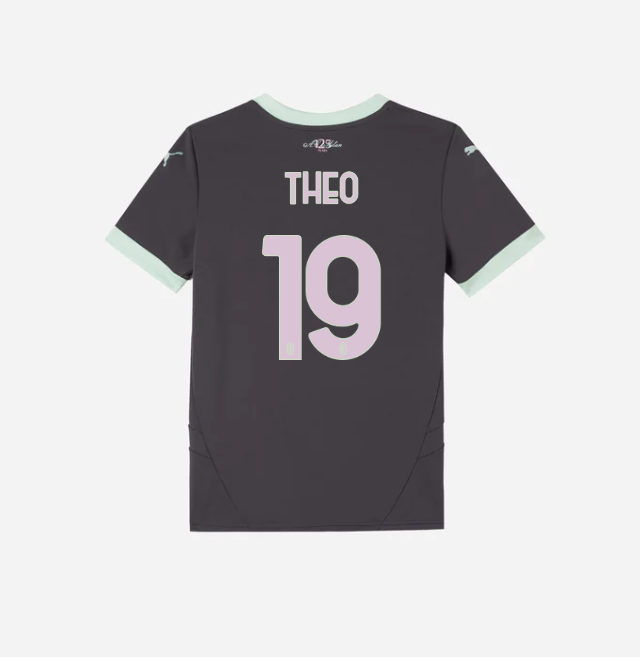 milan third 202425 kids jersey – 19 theo hernández Collection | AC Milan Kits