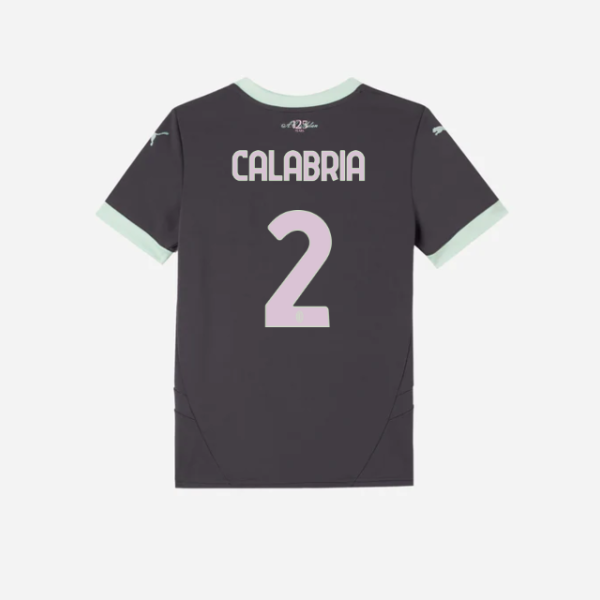 milan third 202425 kids jersey – 2 davide calabria Collection | AC Milan Kits