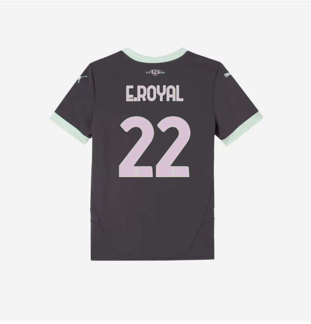 milan third 202425 kids jersey – 22 emerson royal Collection | AC Milan Kits